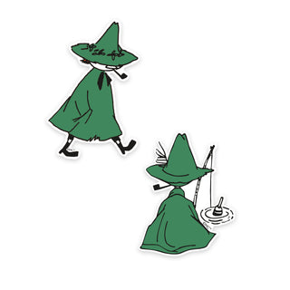 Snufkin XL-Sticker Combo