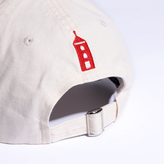 Red Cross Adult Cap - White