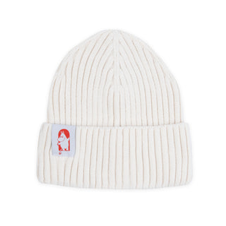 Red Cross Beanie Adult - White