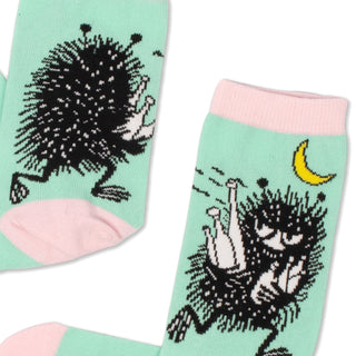 Stinky's Butt Women's Socks - Turquoise