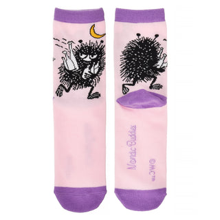 Stinky's Butt Women's Socks - Light Pink