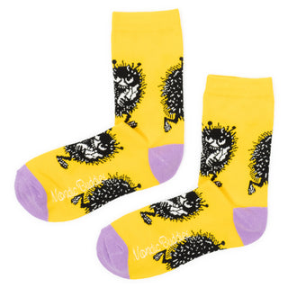 Stinky`s Getaway Women's Socks - Yellow