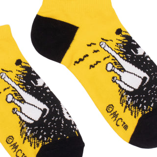 Stinky's Getaway Women's Ankle Socks - Yellow