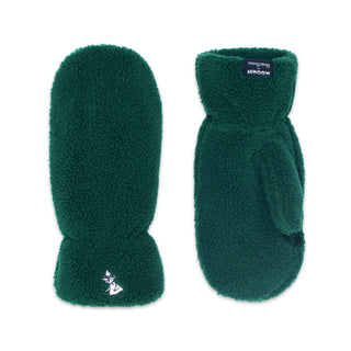 Snufkin Fluffy Mittens Adult - Green