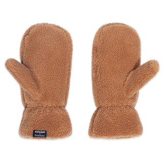 Sniff Fluffy Mittens Adult - Brown