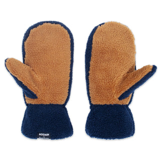 Moomintroll Fluffy Mittens Adult - Navy