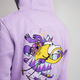 Organic Premium Hoodie Hemulens - Lilac