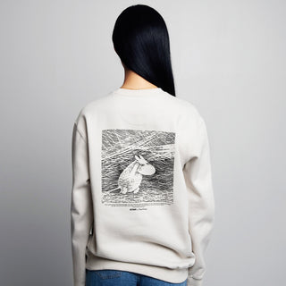 Crewneck College Moomintroll - Offwhite