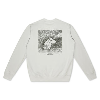 Crewneck College Moomintroll - Offwhite