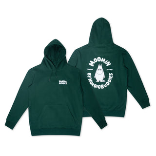 Organic Premium Hoodie Moomin - Green