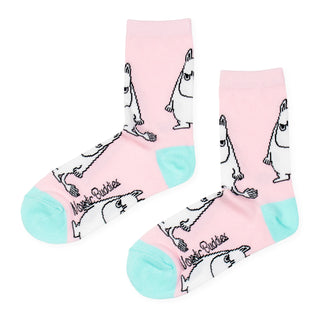 Moomintroll Grumpy Women’s Socks - Pink