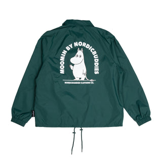 Moomintroll Coach Jacket - Forest Green