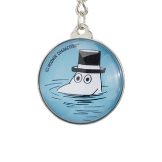 Moominpappa Swimming Key Ring - Blue