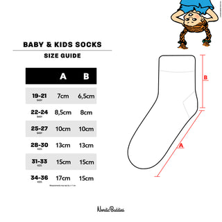 Pippi Longstocking Baby Socks