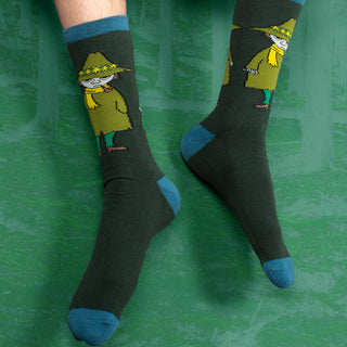 Snufkin Travelling Men Socks - Green